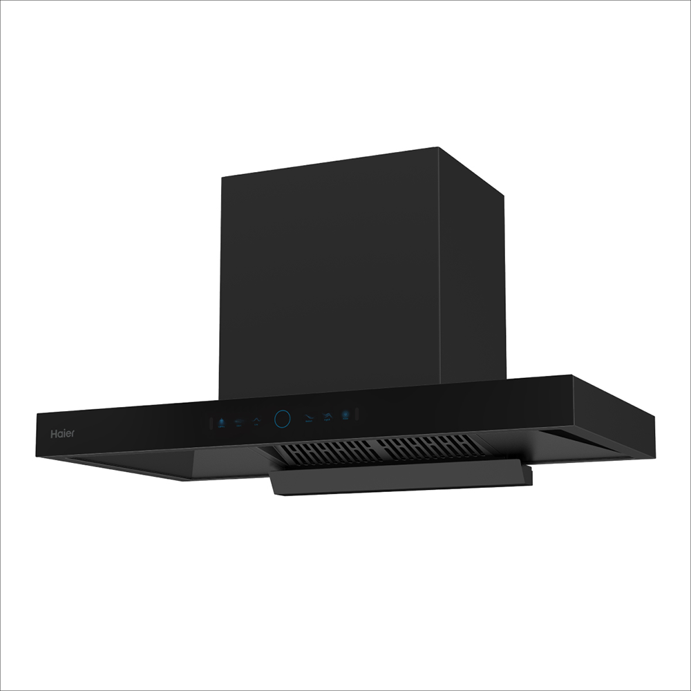 Haier Unique Pyramid Filter 1800 m&sup3;h Suction Power Heat Auto Clean Chimney